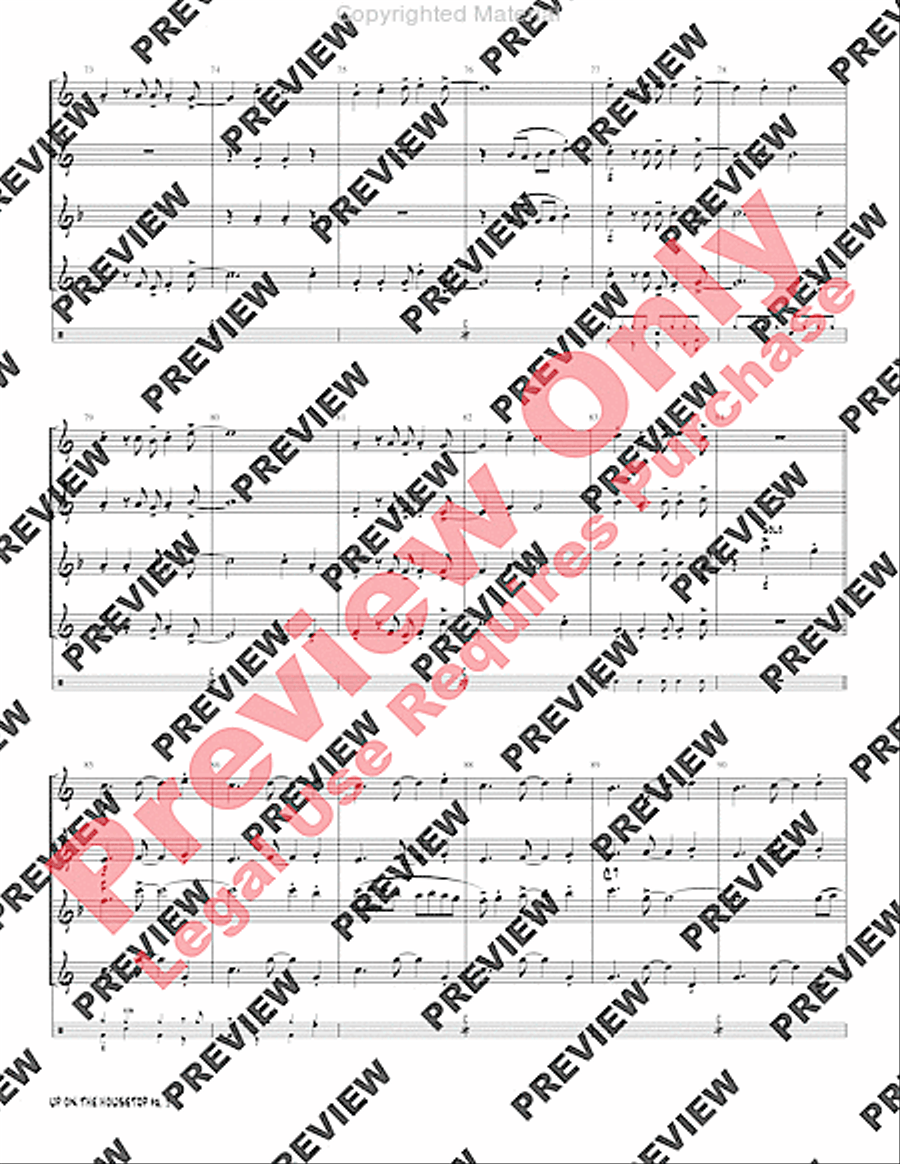 Swingin' Saxes Christmas, Set 2 Small Ensemble scores gallery preview page 7