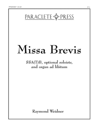 Book cover for Missa Brevis
