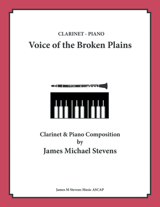 Voice of the Broken Plains - Clarinet & Piano