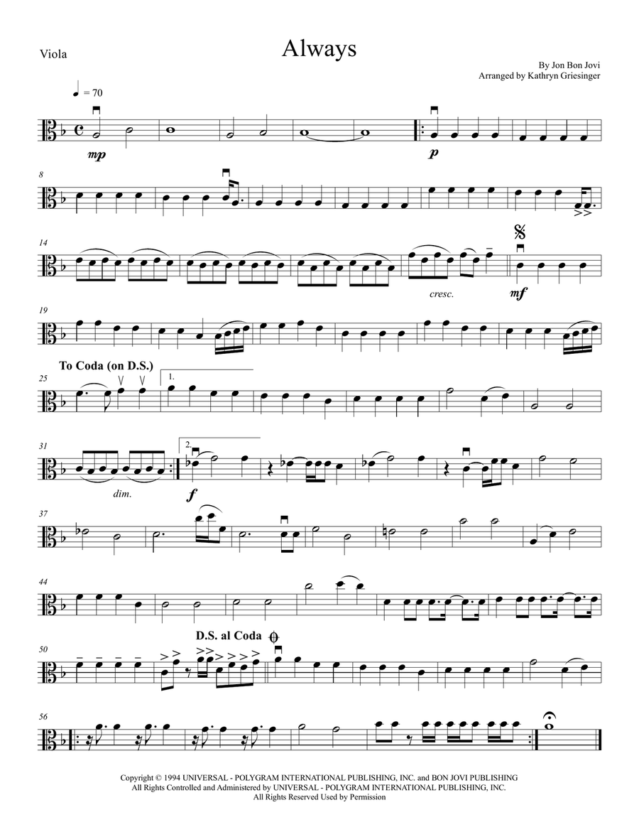 Always Always String Quartet scores gallery preview page 4