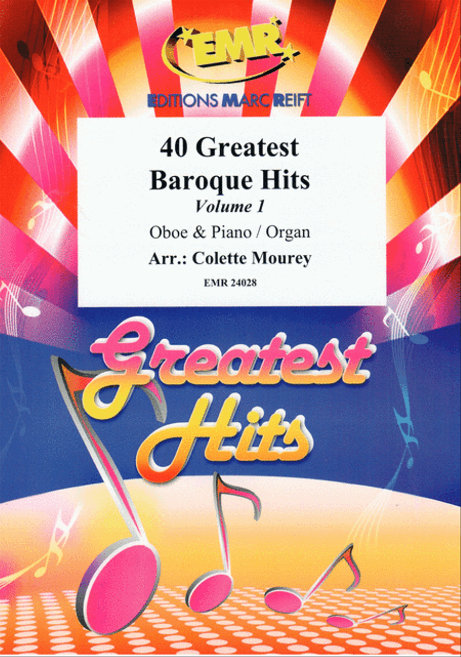 40 Greatest Baroque Hits Volume 1 Organ scores gallery preview page 1