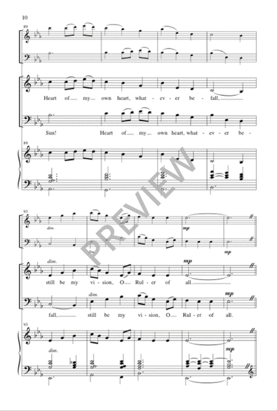 Be Thou My Vision Be Thou My Vision 2-Part scores gallery preview page 11