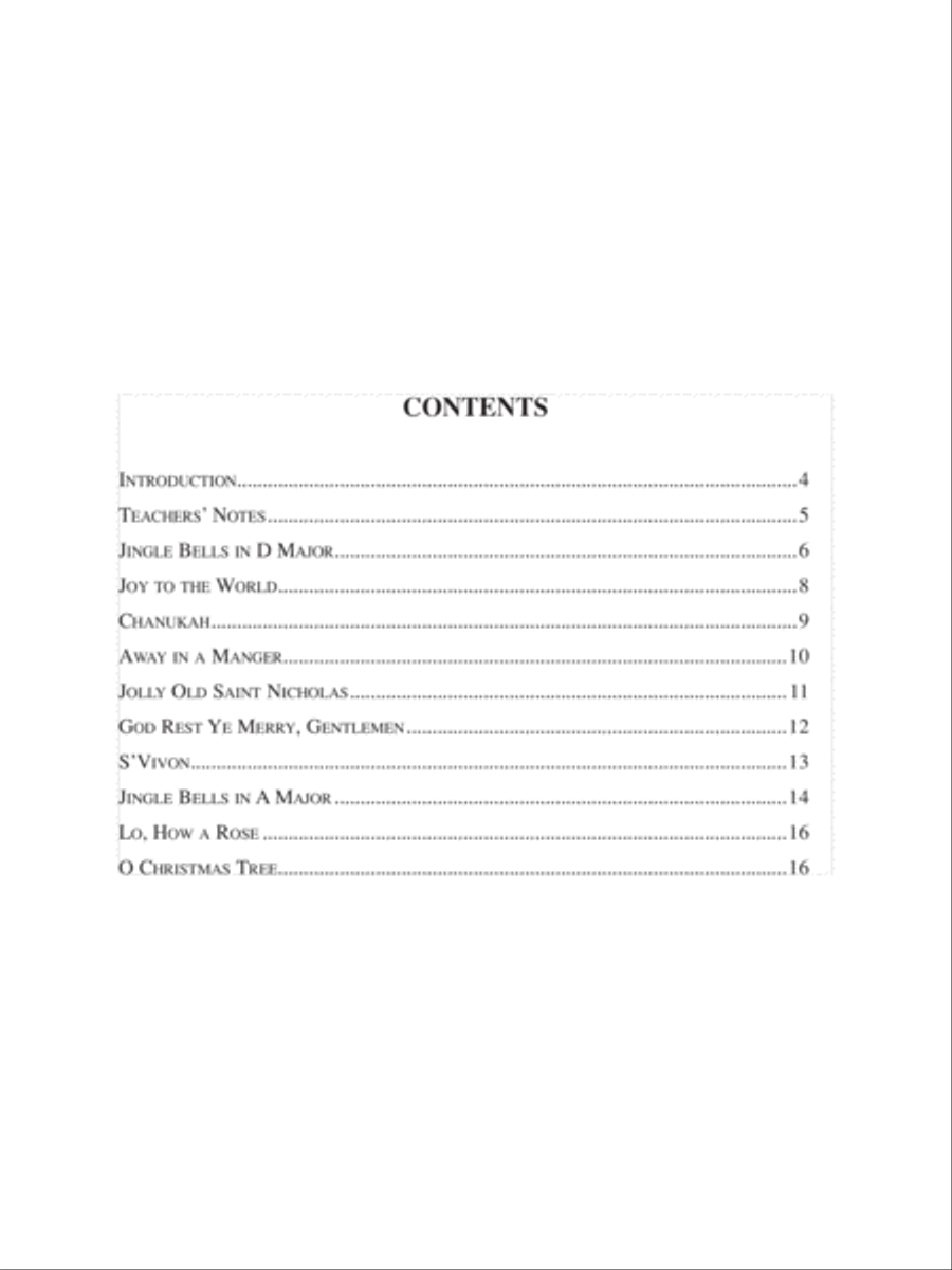 Festive Strings for Solo Instruments Violin Solo scores gallery preview page 2