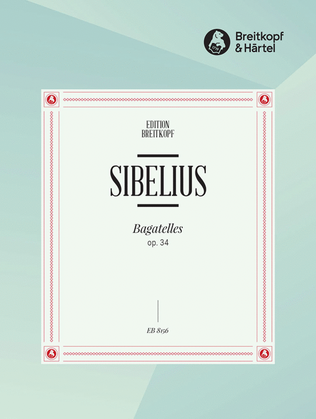 Book cover for Bagatelles Op. 34