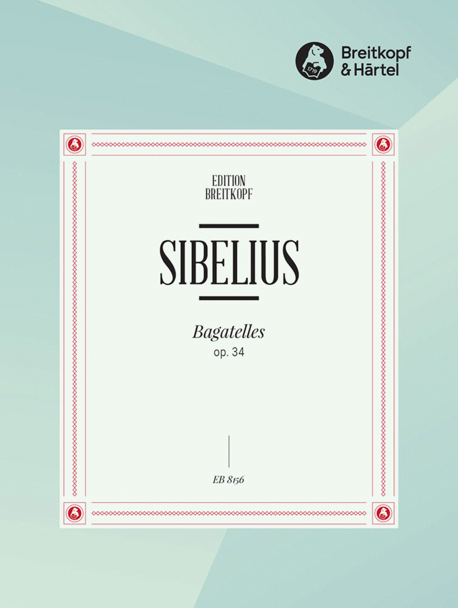 Bagatelles Op. 34 Bagatelles Op. 34 Piano Solo scores gallery preview page 1