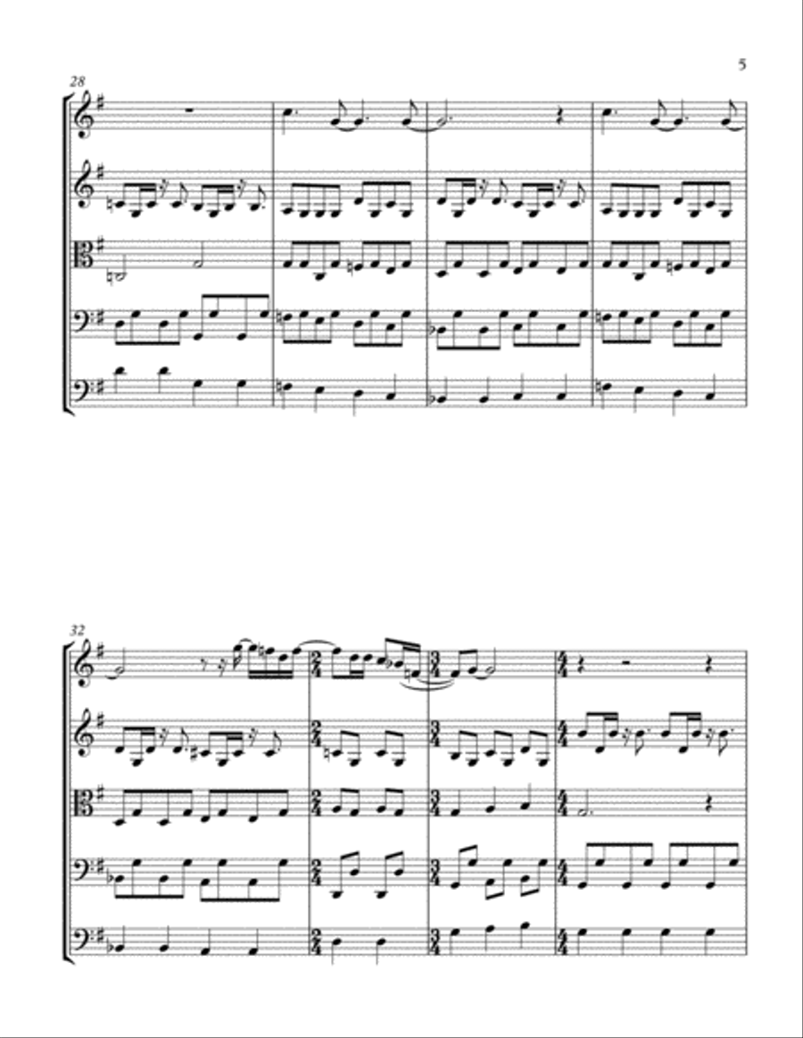 Blackbird Blackbird String Orchestra scores gallery preview page 6