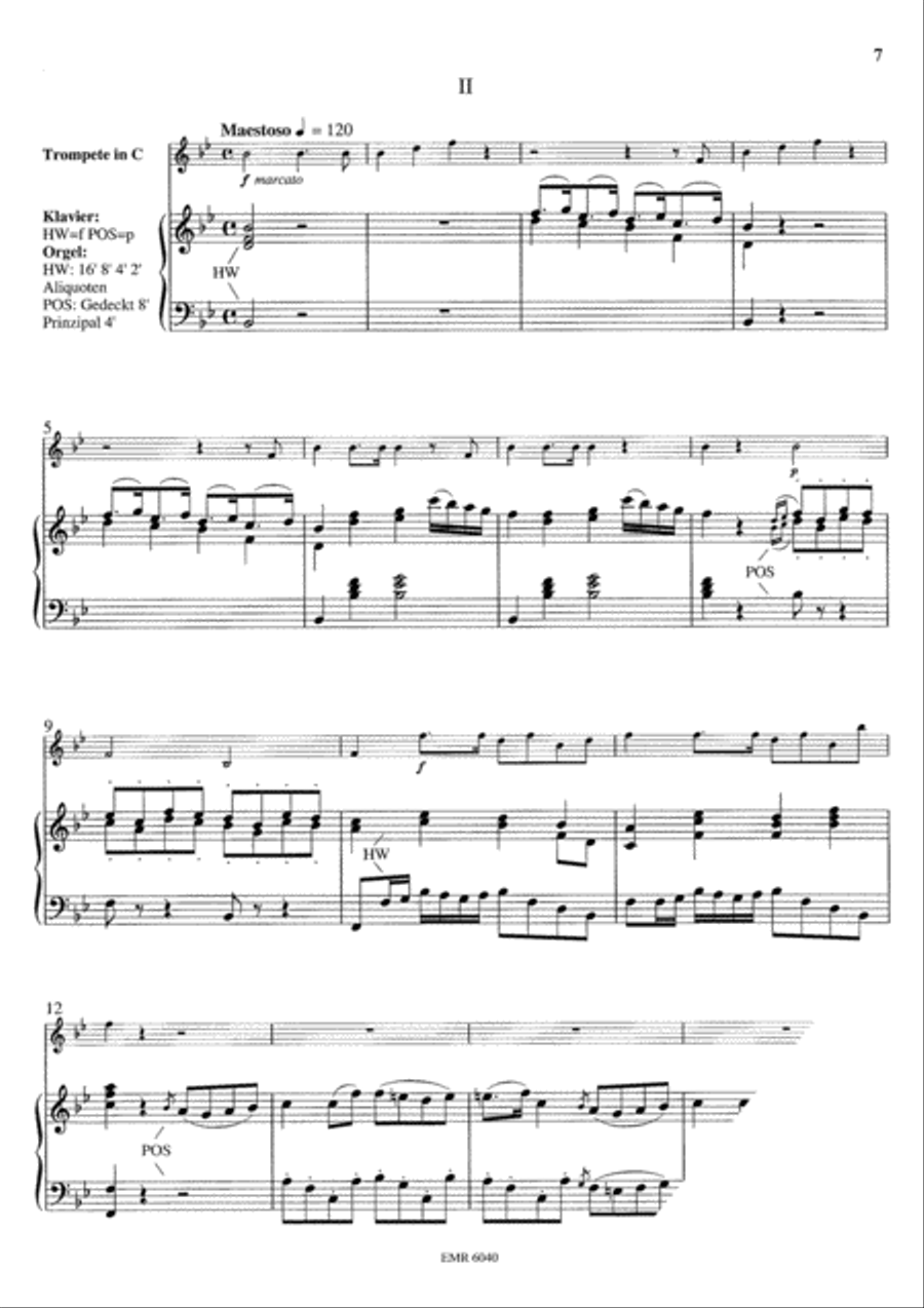 3 Marsche Trumpet Solo scores gallery preview page 4