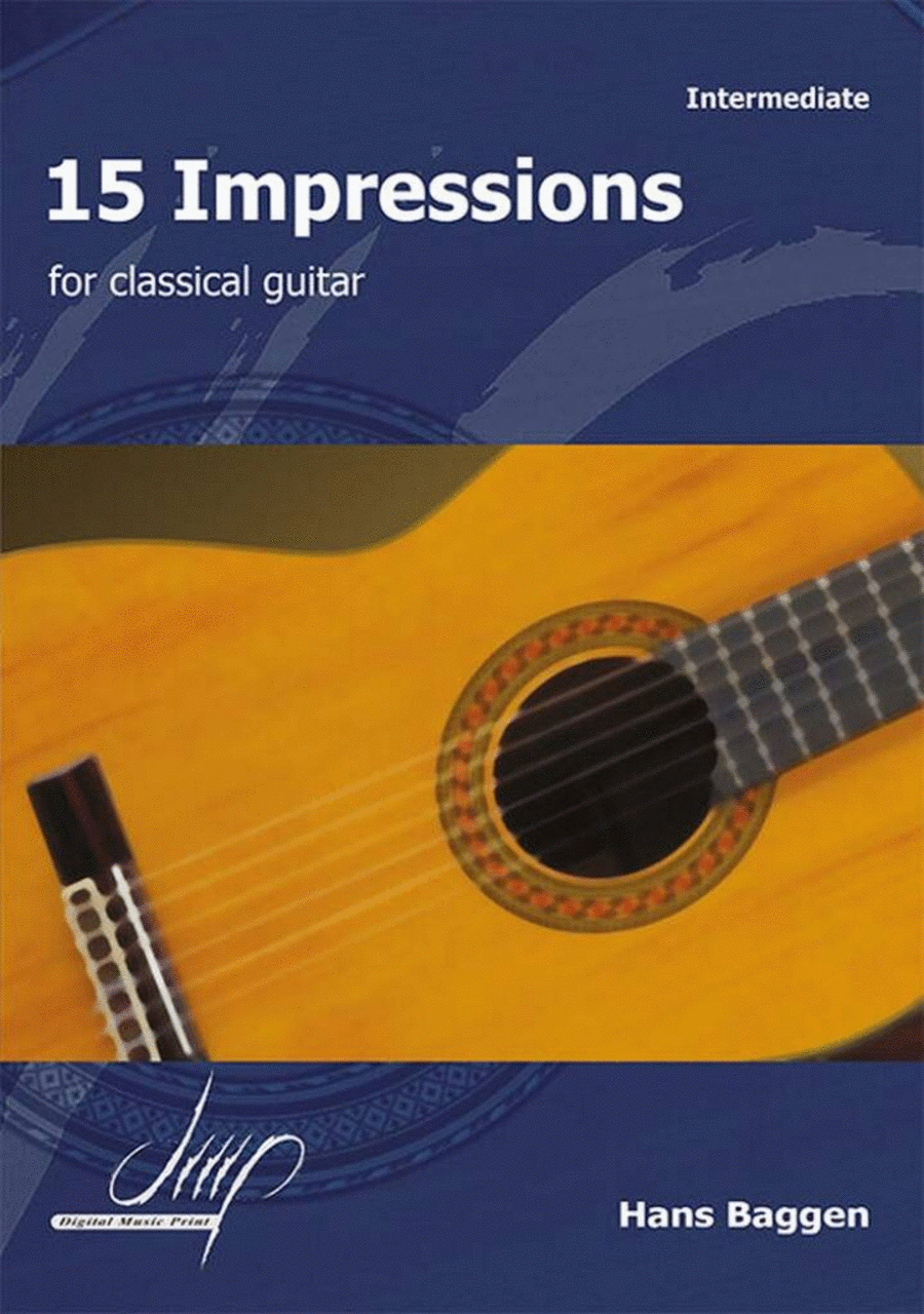 15 Impressions 15 Impressions Classical Guitar scores gallery preview page 1