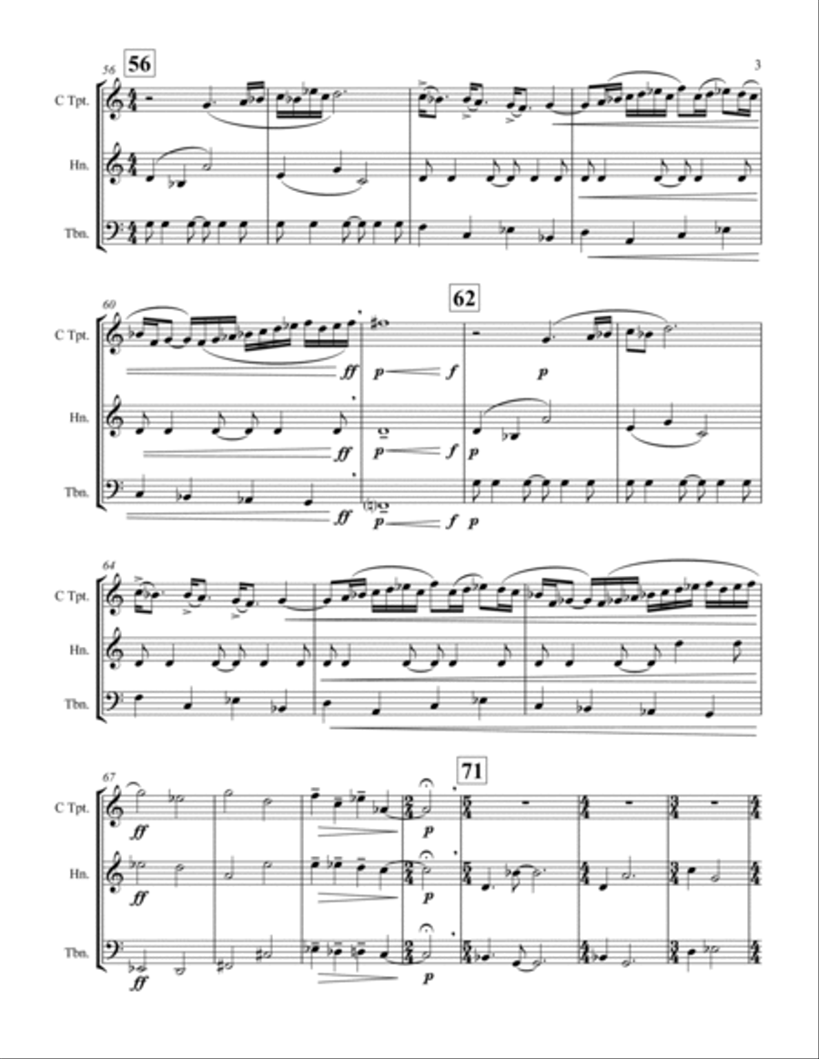 Shells Brass Ensemble scores gallery preview page 3