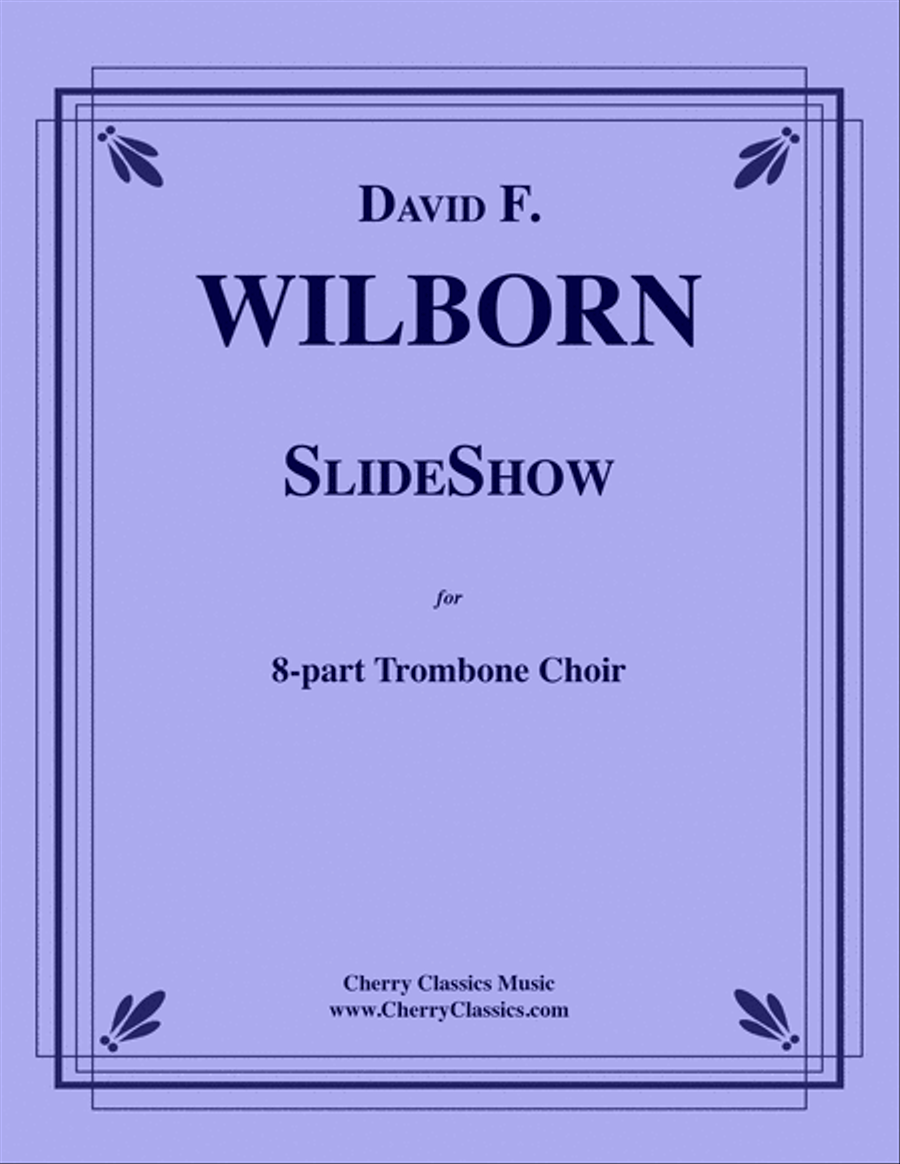 SlideShow for 8-part Trombone Ensemble Trombone scores gallery preview page 1
