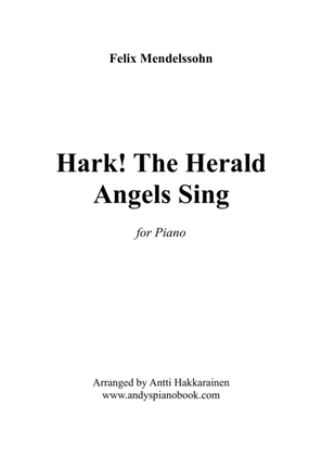 Book cover for Hark! The Herald Angels Sing - Piano (Intermediate)