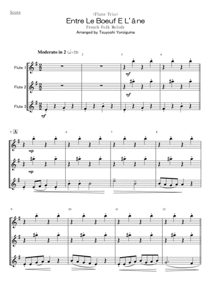 <Flute Trio> Entre Le Boeuf E L'âne