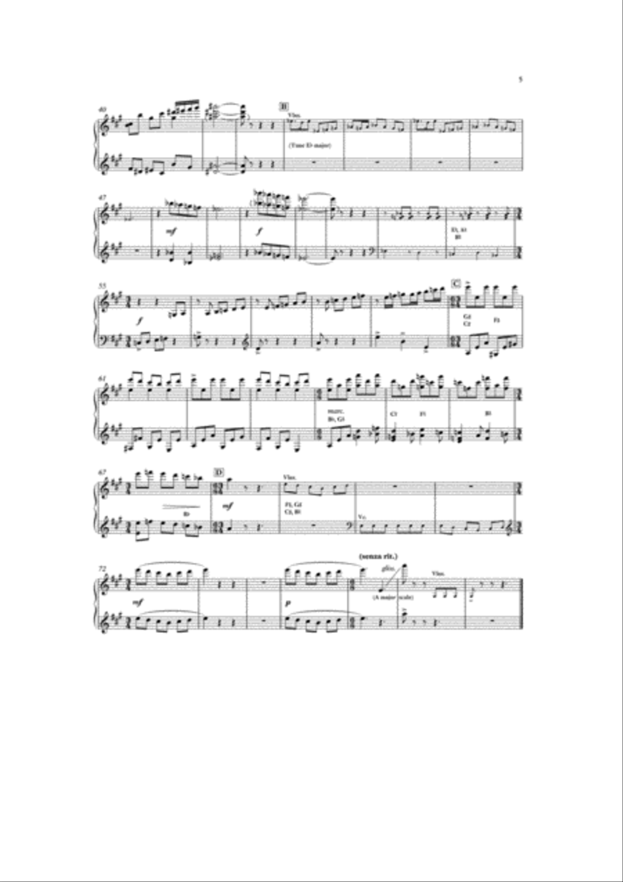 Suite Lyrique Harp scores gallery preview page 5
