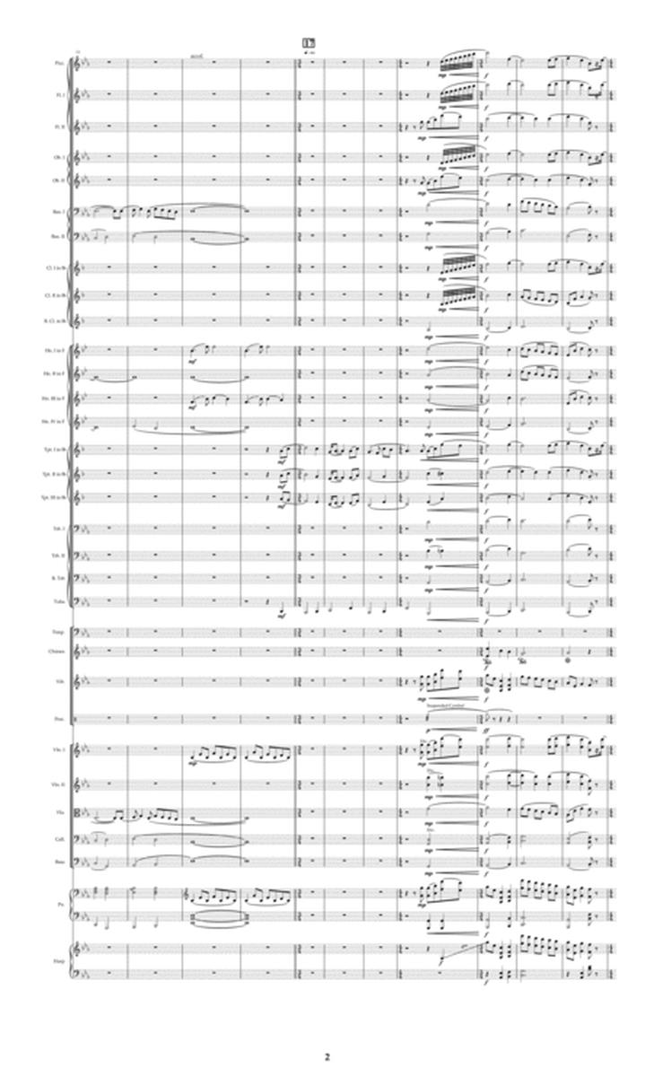 She Left (Full Orchestra - Full Score) image number null