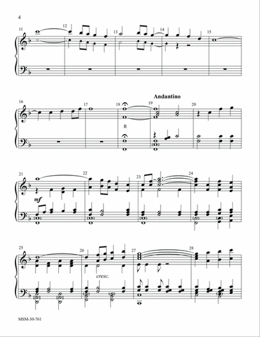 The Water Is Wide 5-Octaves scores gallery preview page 4