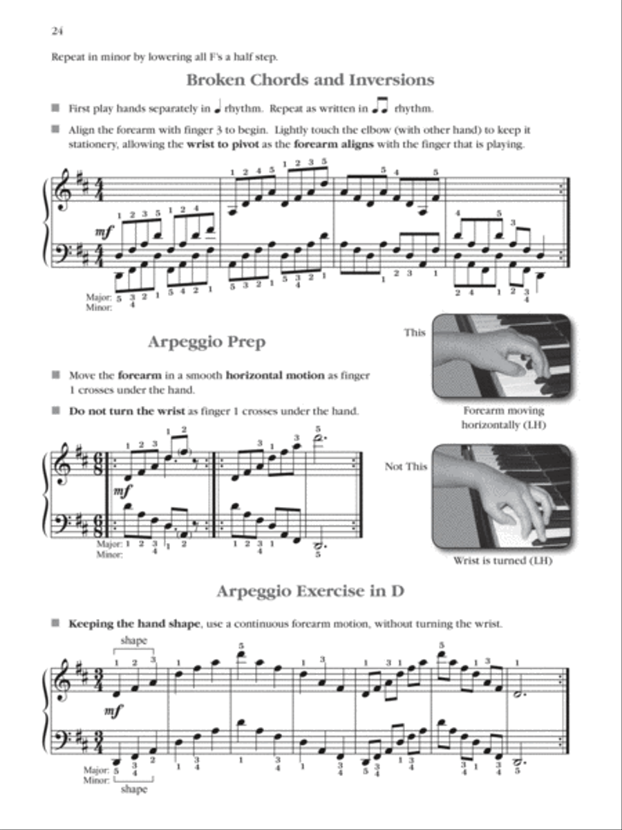 Exploring Piano Classics Technique, Book 5 Piano Method scores gallery preview page 4