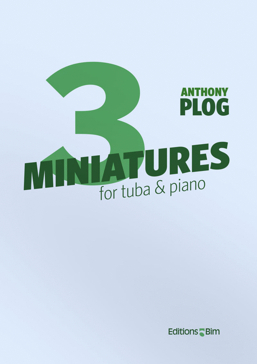 3 Miniatures Tuba scores gallery preview page 1