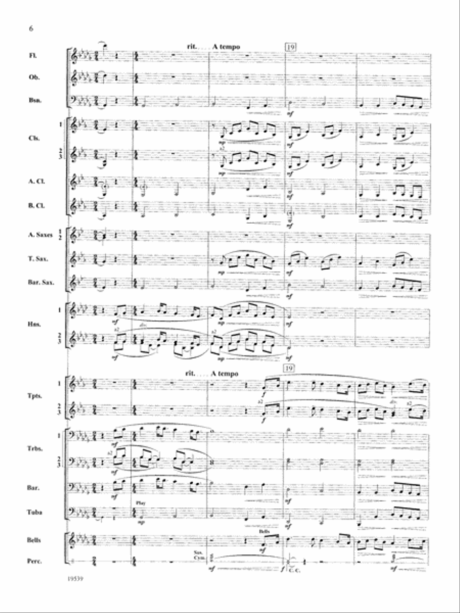 Two Irish Sketches: Score Concert Band scores gallery preview page 6