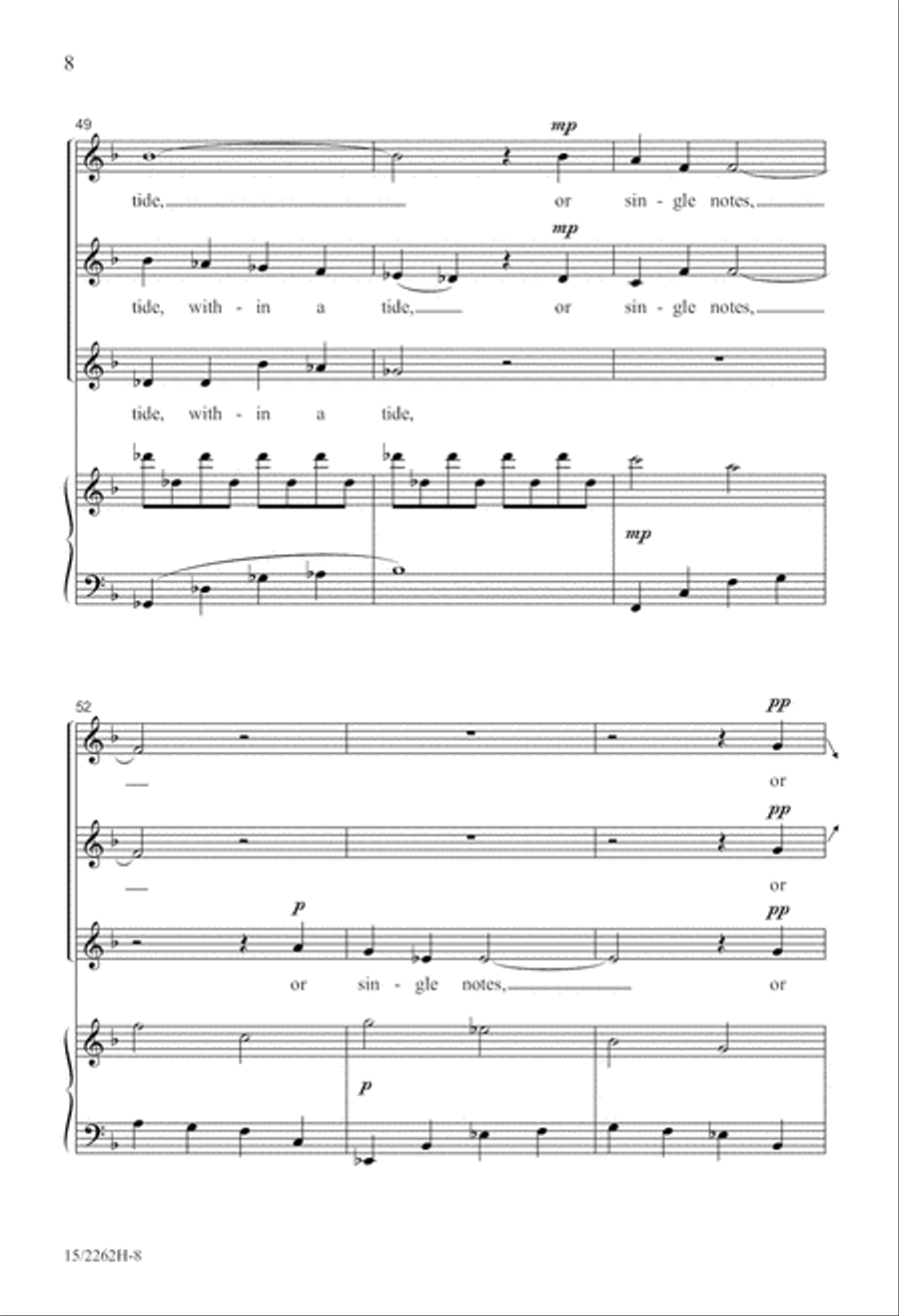 'Tis You That Are the Music SSA scores gallery preview page 8