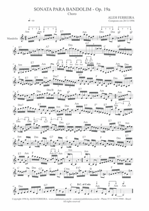 Sonata for Mandolin