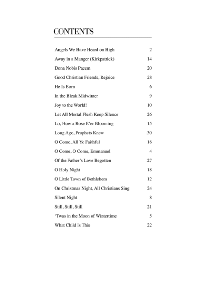 The Christmas Flutist: 20 Songs and Carols for Flute Alone Flute Solo scores gallery preview page 2