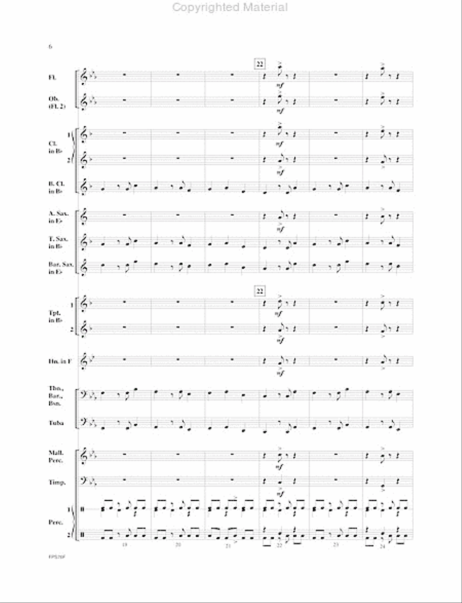 Huron Trail Huron Trail Concert Band scores gallery preview page 7