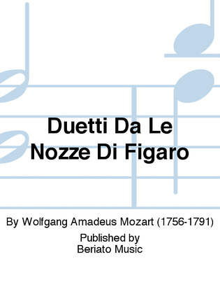 Book cover for Duetti Da Le Nozze Di Figaro