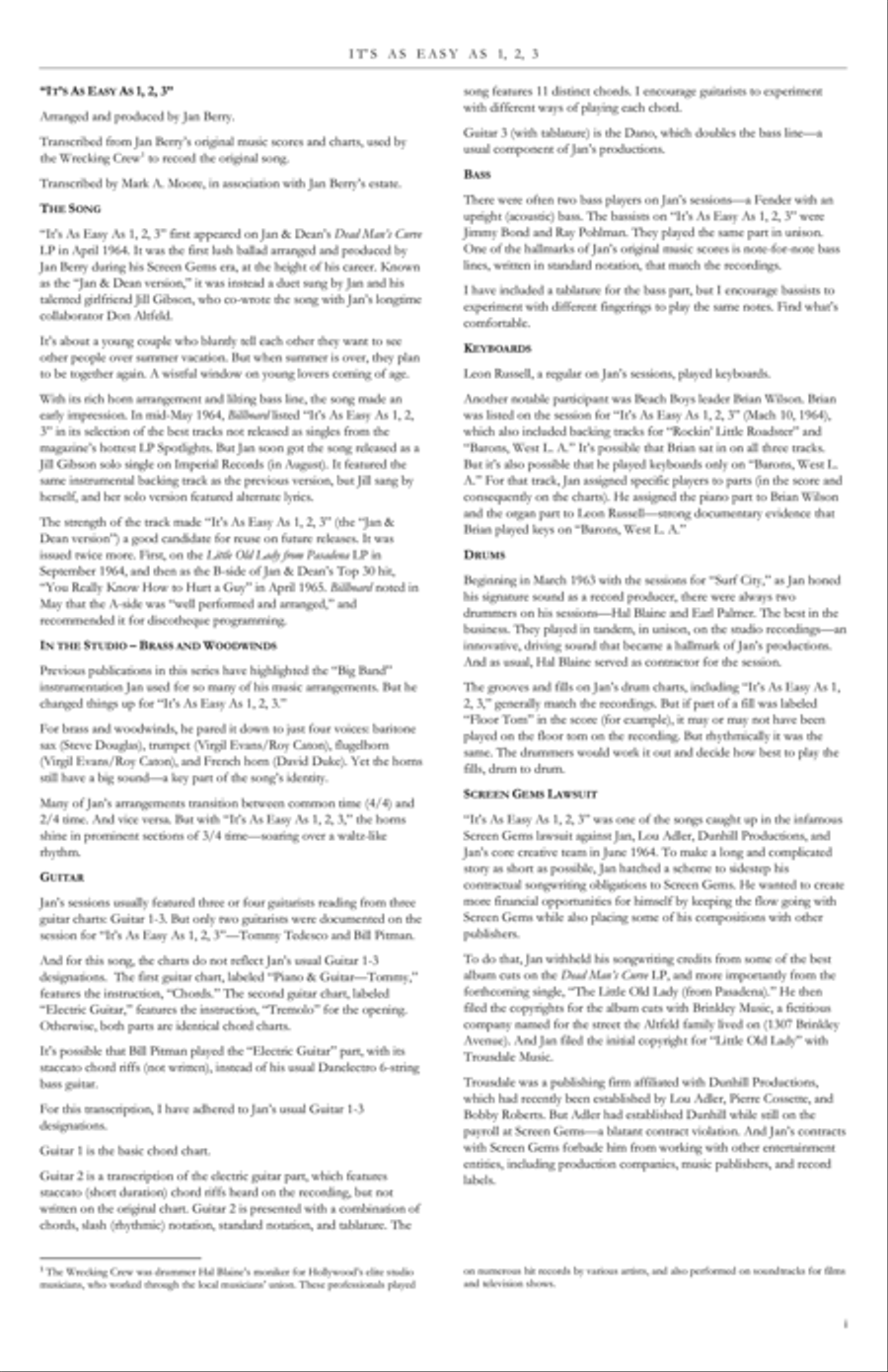 It's As Easy As 1, 2, 3 Jazz Ensemble scores gallery preview page 3