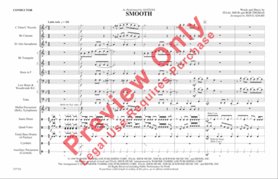 Smooth Marching Band scores gallery preview page 2
