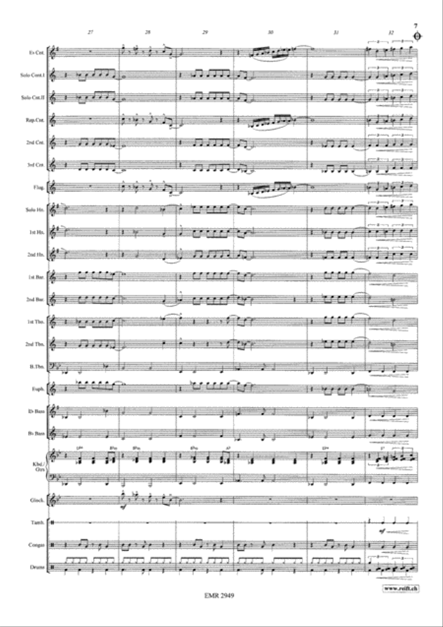 La Musique Brass Band scores gallery preview page 8
