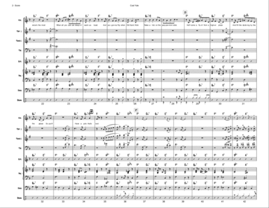 Cool Yule Small Ensemble scores gallery preview page 2