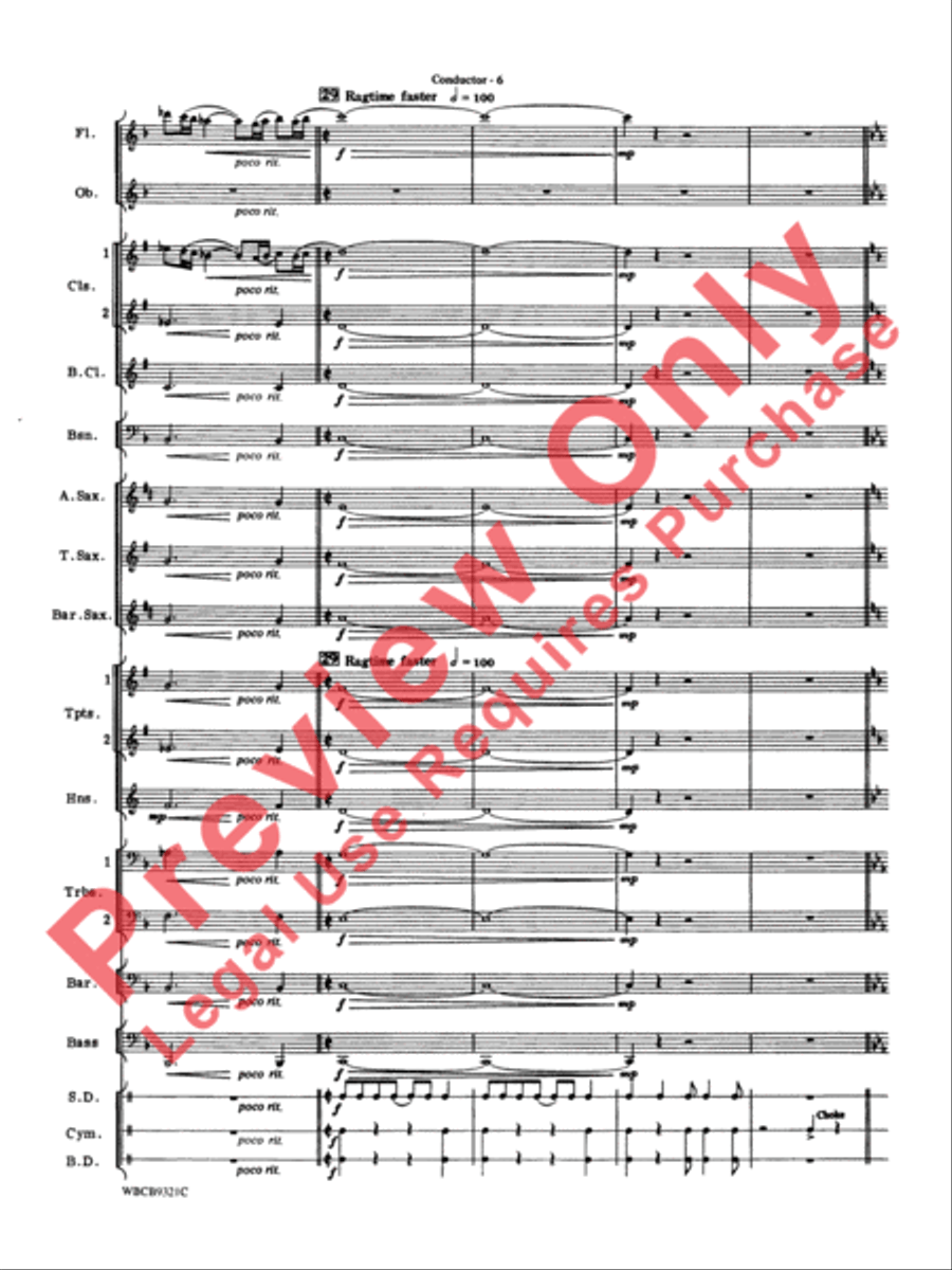 Star Wars Highlights Star Wars Highlights Concert Band scores gallery preview page 9