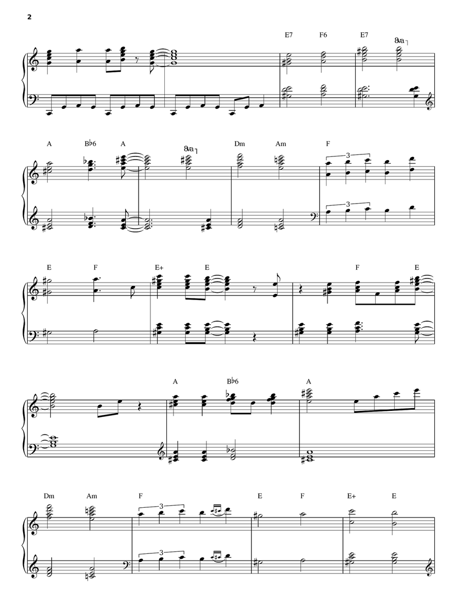 Asia Minor Piano scores gallery preview page 2