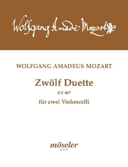 Zwolf Duette KV 487