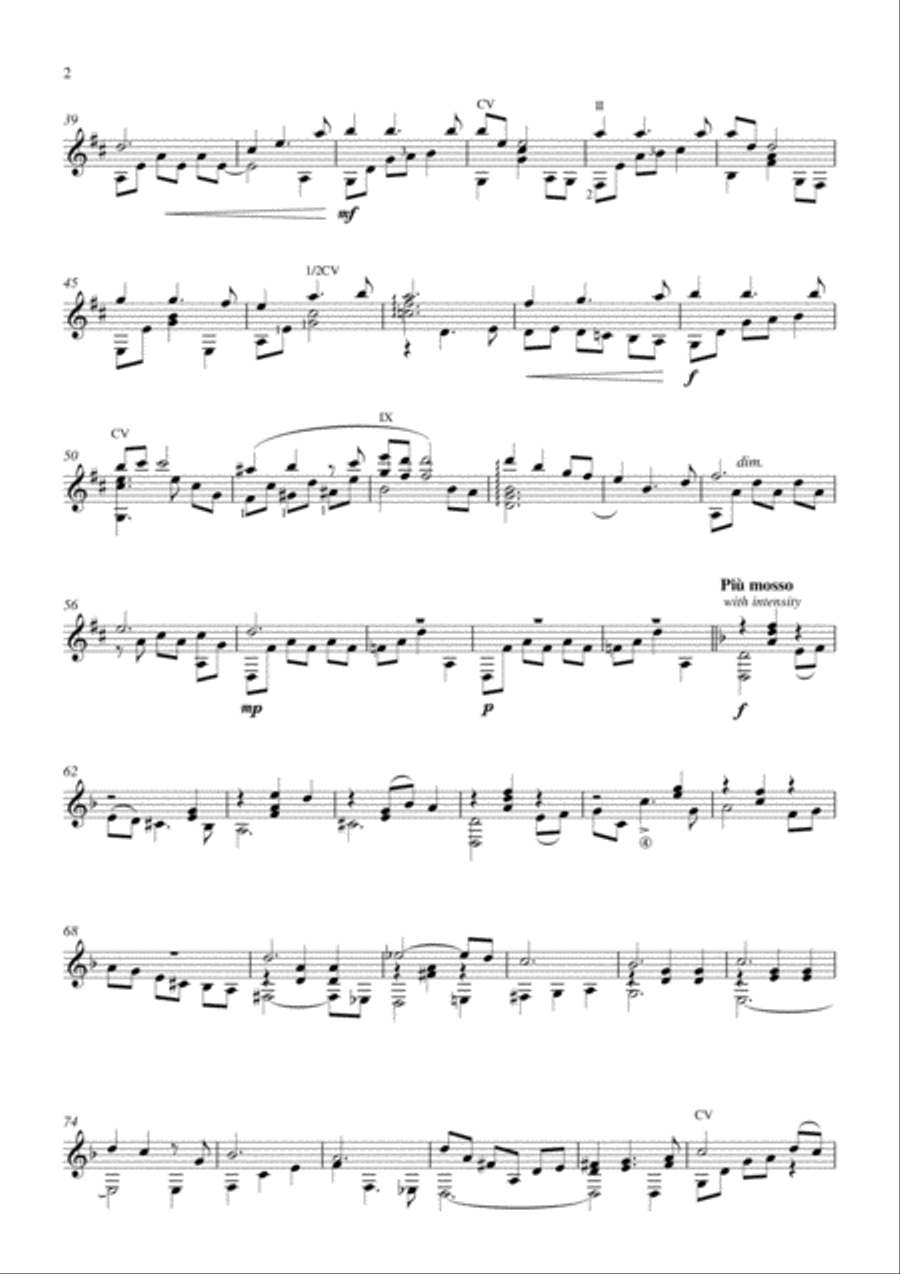 Soliloquy Guitar Solo scores gallery preview page 2