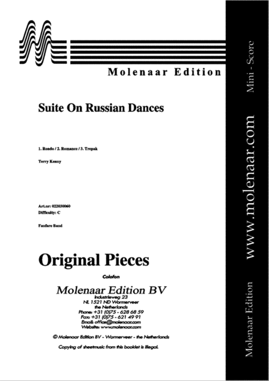 Suite on Russian Dances Fanfare Band scores gallery preview page 2