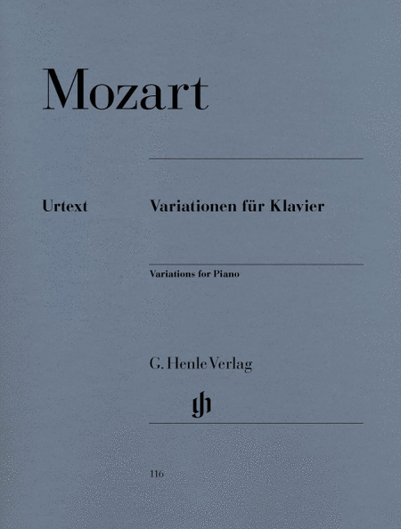 Wolfgang Amadeus Mozart: Piano variations