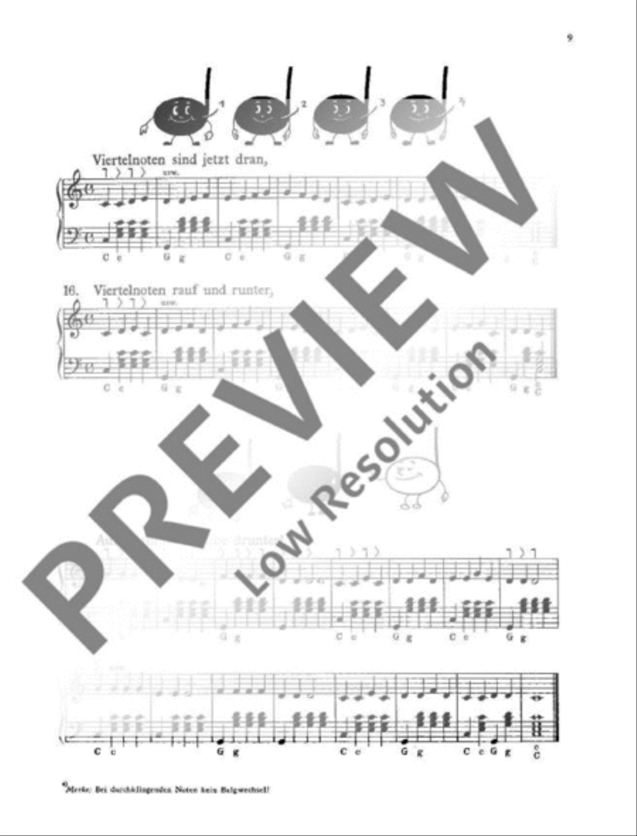 Das große Anfänger-Buch für Akkordeon Accordion scores gallery preview page 10