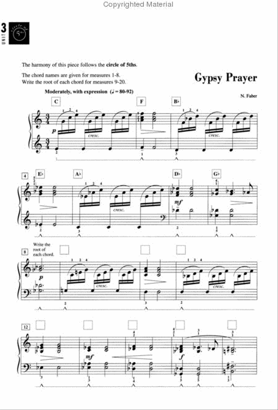 Level 5 – Performance Book Piano Method scores gallery preview page 3