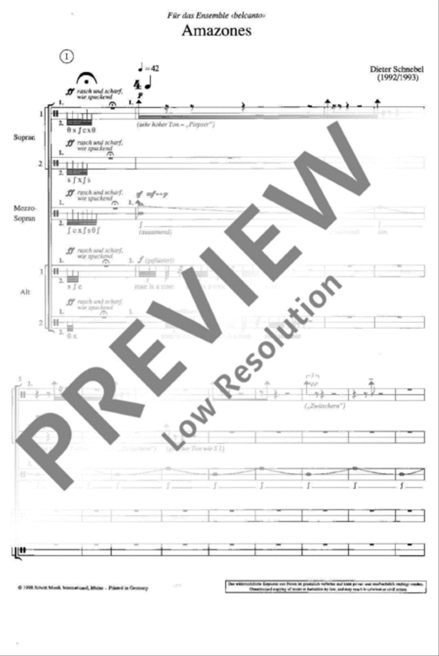 Amazones Amazones Women's Choir scores gallery preview page 4