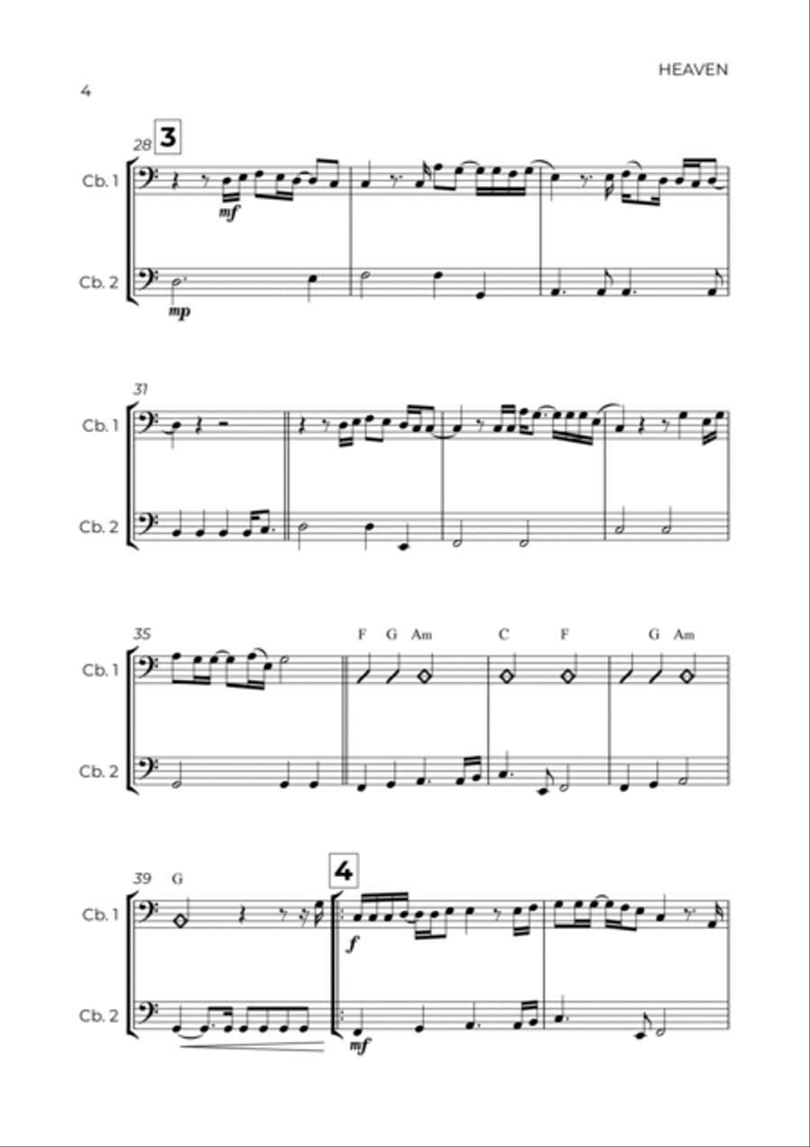 Heaven String Duet scores gallery preview page 4