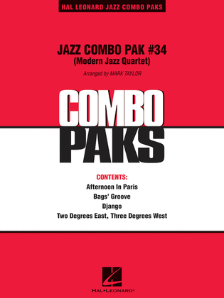Jazz Combo Pak #34 (Modern Jazz Quartet)