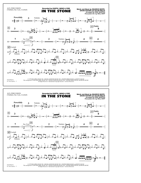 In the Stone (arr. Paul Murtha) - Aux Percussion