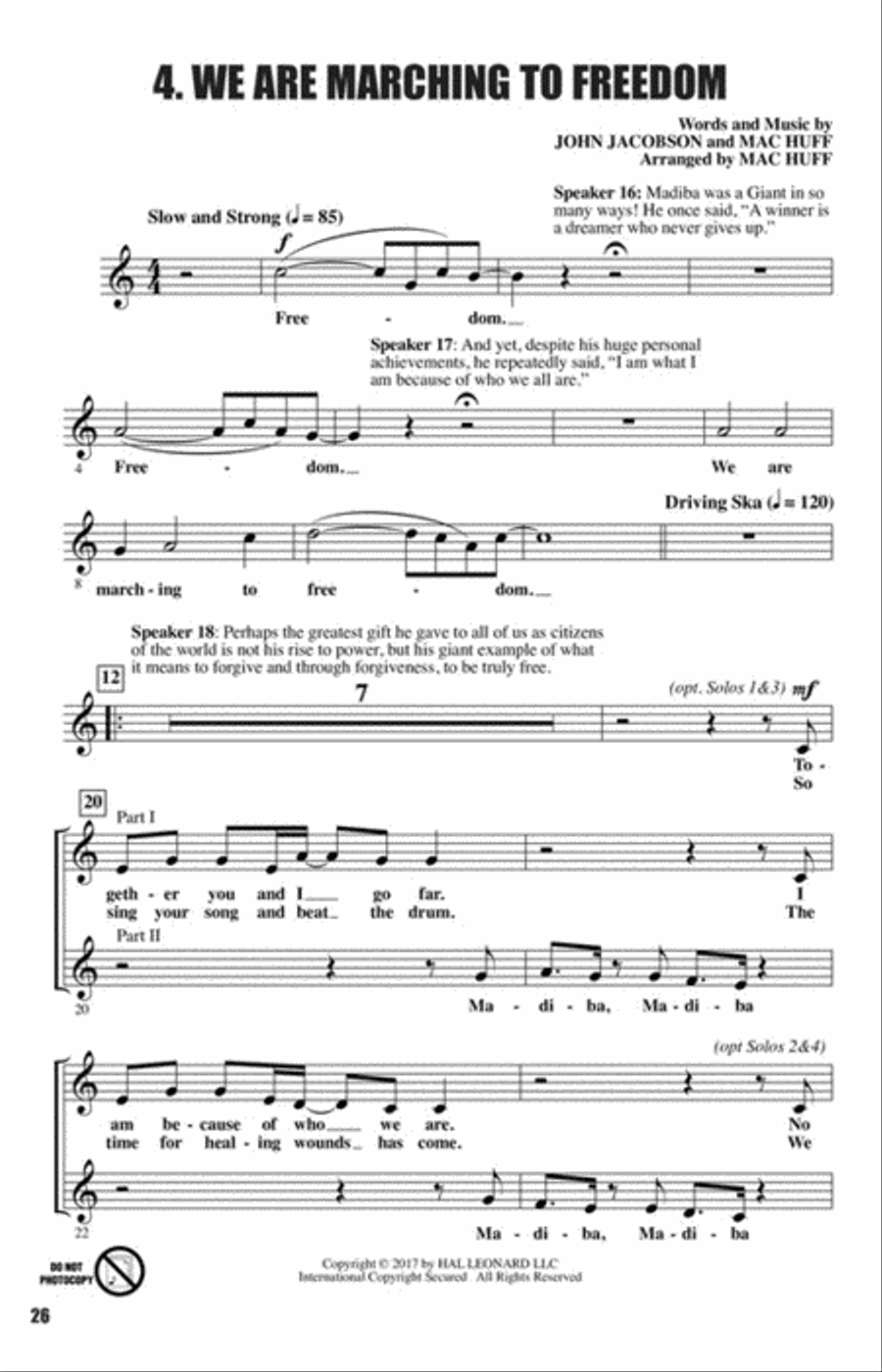 On the Shoulders of Giants Choir scores gallery preview page 6