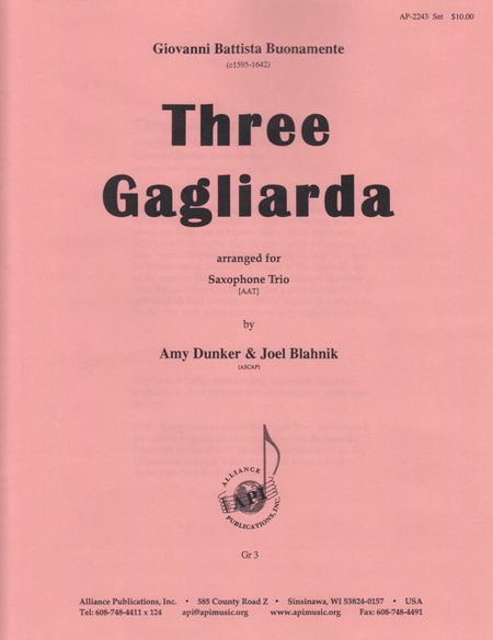 Three Gagliarda image number null