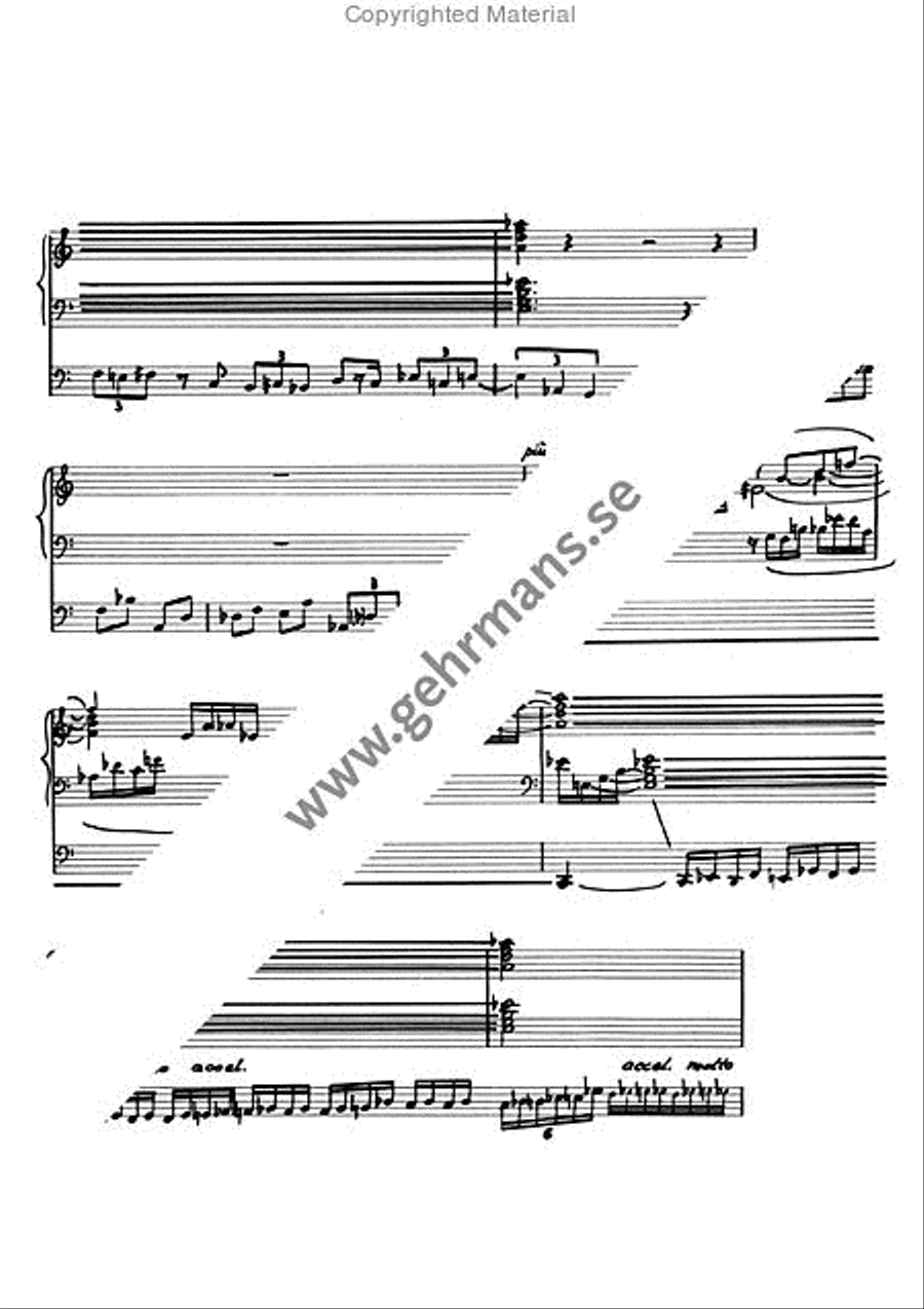 Kristi Himmelsfard Organ Solo scores gallery preview page 3