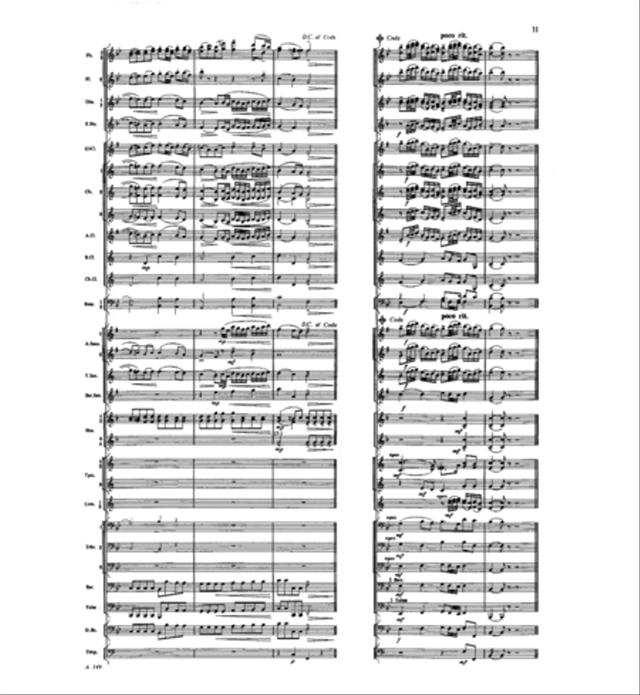 Sheep May Safely Graze Concert Band scores gallery preview page 9