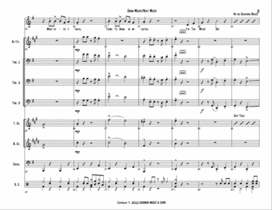 Snow Miser Large Ensemble scores gallery preview page 3