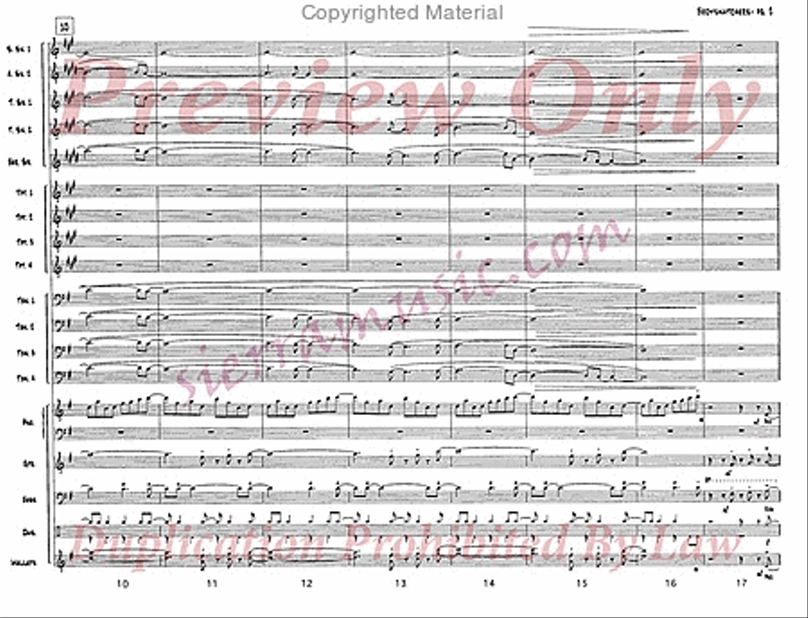 Bodysnatchers Bodysnatchers Jazz Ensemble scores gallery preview page 3