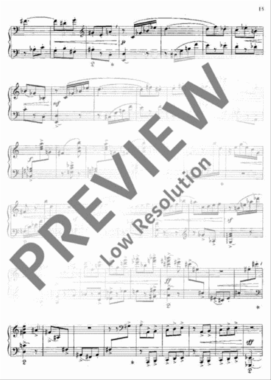Tessiner Piano book Piano Solo scores gallery preview page 16